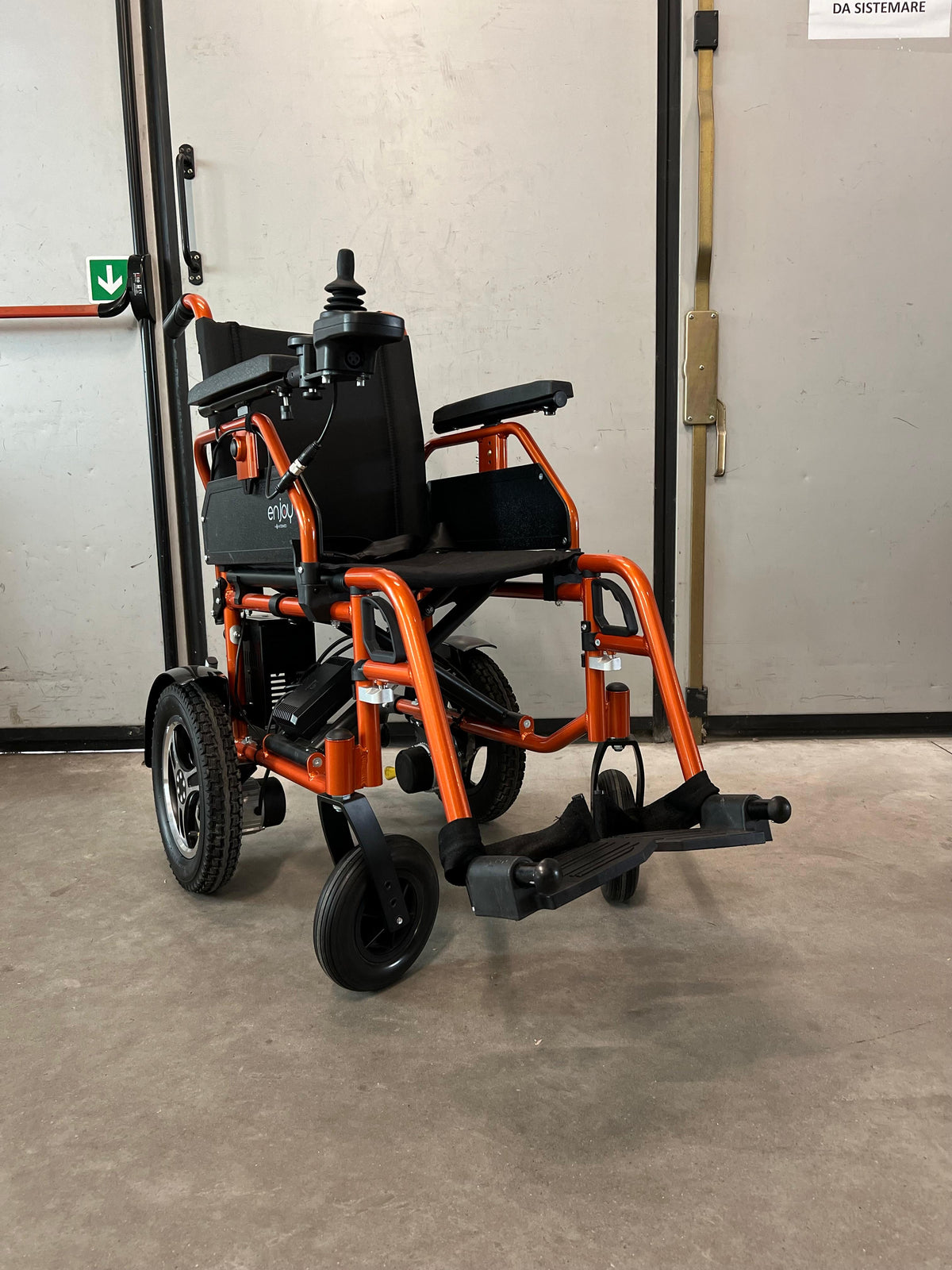 Carrozzina Elettrica Enjoy Ricondizionata - Seduta 37 cm