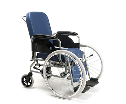 SEDIA DA COMODO CON RUOTE AD AUTOSPINTA ANTERIORI - 9301