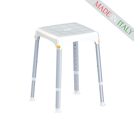 SGABELLO PER DOCCIA REGOLABILE IN ALTEZZA - LINEA KING