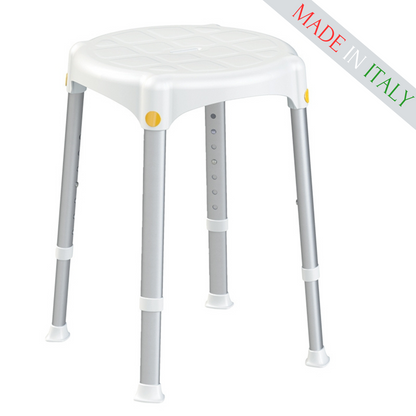 SGABELLO ROTONDO PER DOCCIA - LINEA KING - OrthoPro