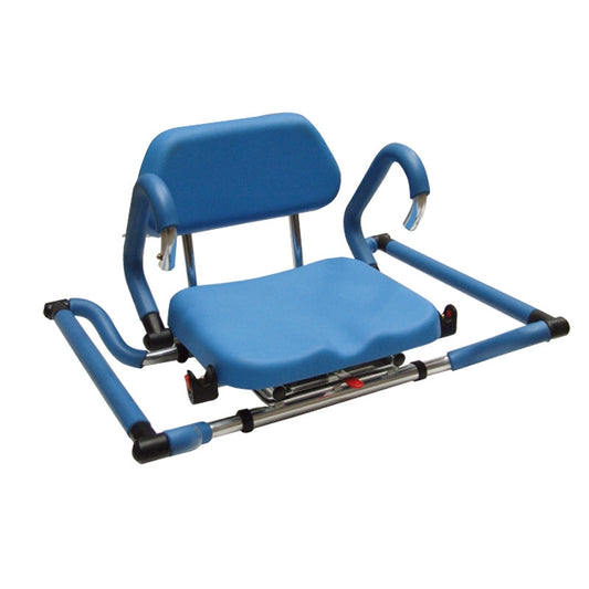 SEDIA GIREVOLE PER VASCA CON IMBOTTITURE IN POLIURETANO