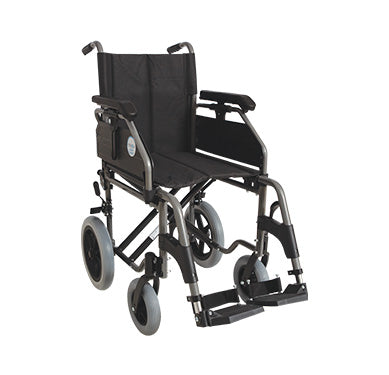 Sedia A Rotelle Pieghevole Carrozzina In Alluminio Standard Da Transito - Easy Light