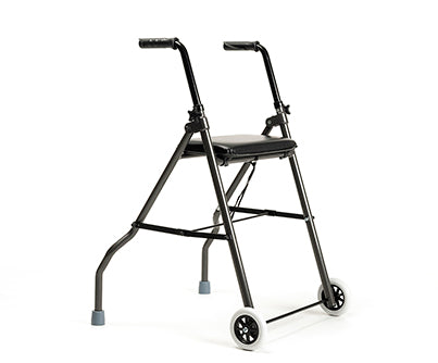 DEAMBULATORE ROLLATOR DUE RUOTE E DUE PUNTALI - TWIN LIGHT